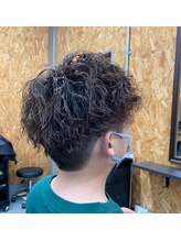 こちらはツイストスパイラルパーマです！