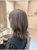 大人かわいい無造作カール☆外ハネ×ふんわり愛されミディ♪小顔