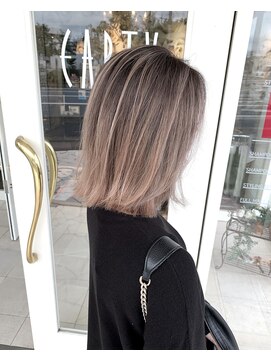 アース 仙台荒井店(EARTH) バレイヤージュカラー