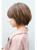 丸みのある柔らかショート