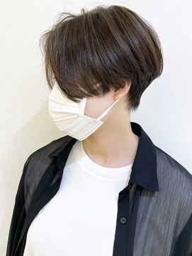 モリオフロムロンドン 松戸店(Morio from London) 【松戸　ムラマツ】前髪なし　大人ツーブロック　オリーブ