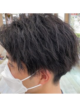 シュウ 安城店(Shu) 緩め縦落ちツイストパーマ