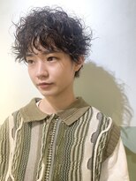 コクーン 銀座(Cocoon)&nbsp;【SHUN】マニッシュカーリー#イメチェン#モード#ダークアッシュ