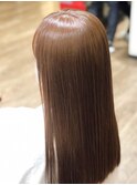 20代30代40代大人可愛い髪質改善カラー艶感ストレート透明感