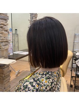 ティエル(Tiele) 縮毛矯正xボブ