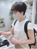 【松戸 岩口】襟足ありマッシュショート