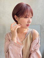 エイミー(Aimee)&nbsp;Aimee 町田　大人ショードボブ×ピンクベージュ