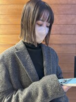 エムサロン 元総社(emusalon)&nbsp;《Yachida》プツボブ×まろやかベージュ