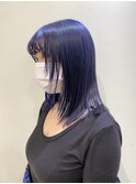 【藤沢横浜】ネイビー/ブルーブラック/ブルーラベンダー/暗髪