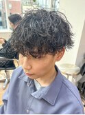 波巻きスパイラルツイストスパイラルパーママッシュメンズヘア