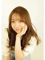 ドゥセリエ 新宿本店(de cellier) 薄めバングエアリーカール
