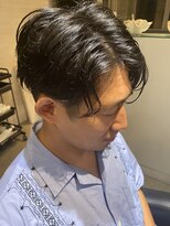 バルバオ サロンドベレーザ 大須(BALBAO salon de belleza) 塗れ感センターパート