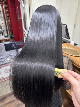 ジーテ 渋谷(gite) 地毛風カラー×ピチキュア「渋谷/髪質改善/髪質改善TR」