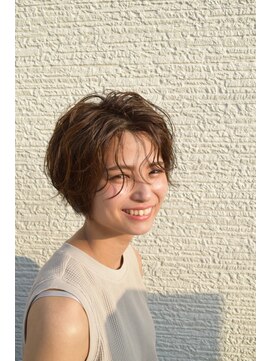 ピープル(PEOPLE) ラフウェーブハンサムショート