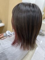 ヘアポジション 大曲飯田店(HAIR Position)&nbsp;インナーカラー×アプリコットピンク