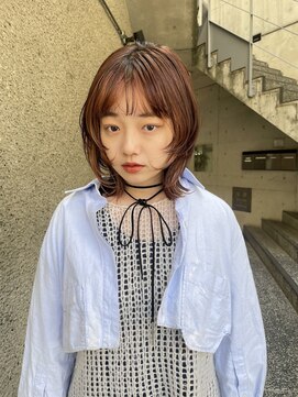 メゾンアクア 表参道(Maison ACQUA) ◎ボブウルフネオウルフくびれヘアレイヤーカットインナーカラー
