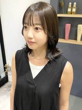 ラミエバイメルト 下北沢(lamie by melt) 花田/ボブ/くびれボブ/セミディ/カール/シアーカラー/グレージュ