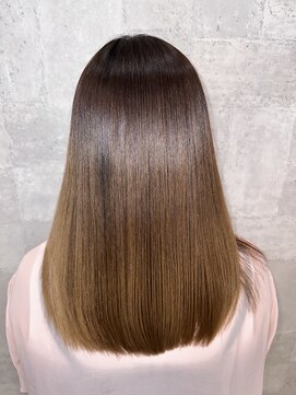 スキル 水戸(SKILL) 髪質改善ストレート/ニュアンスカラー