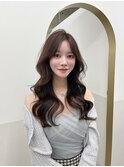 くすみピンク/ピンクグラデーション/ニュアンスカラー/韓国風