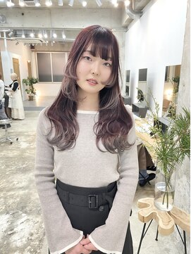 カシェル(cashel kishaba) レイヤーカット×デザインカラー