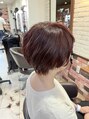ルシクラージュ 武蔵小杉店(Recyclage) レッドブラウンカラー♪ショートスタイルもお任せください!