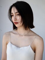 エインアンリー 表参道(AIN.ANLY.) ◯ぱっつん前髪薄めバング長めバング切りっぱなしボブミニボブ