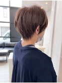 福山市美容師求人スタッフ募集中ショートヘア小顔補正立体カット