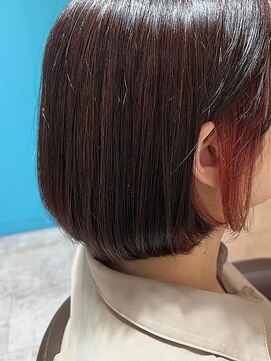 レゴヘアー(Lego Hair) インナーカラーレッド