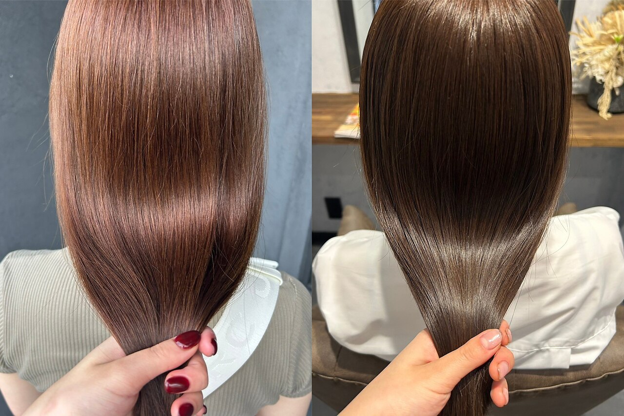 【全員OK】高濃度水素カラー＋似合わせカット＋oggiottoトリートメント