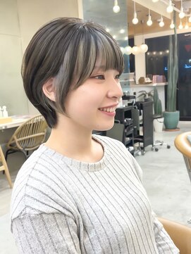 ロンドシエル 横浜(Lond ciel) メルティカラー似合わせカットウェーブミディアムレイヤーカット