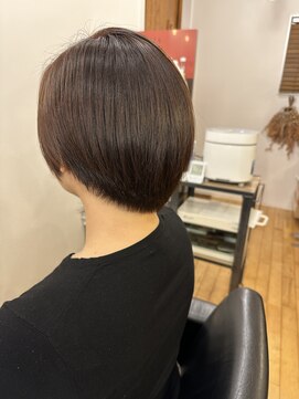 フラクタル(FRACTALE) ショートカット_白髪染め