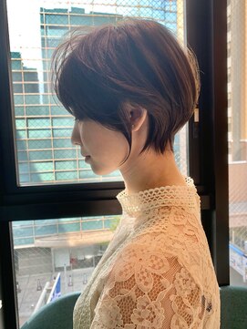 ロンドグロワール 大宮(Lond Gloire) イメチェン外ハネボブ美髪ワイドバング顔周りレイヤーボブ/大宮