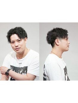 ビジネス～カジュアルまで朝のセットも簡単な再現性の高いカット/パーマが人気のバーバー