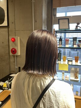 オーガニック ライフ 若葉 鶴ヶ島(organic+life) 夏色レイヤーショート◎20代30代小顔効果外ハネスタイル