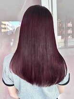 ガーデンヨコハマ(GARDEN YOKOHAMA) ダークレッド ローズブラウン ロング ブリーチなしカラー