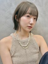 ロンドプロフィール 浦和(Lond profil)&nbsp;ブリーチなしカラー伸ばしかけヘア簡単スタイリング小顔ヘア