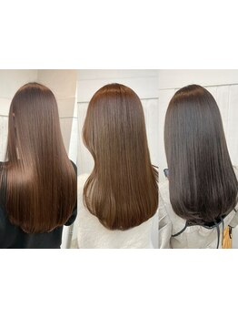 【京橋】1対1担当/個室シャンプー◎【カット+カラー+超音波TOKIOトリートメント\8800】女性スタッフ多数◎