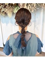 アミー 銀座(Ammy) 編みおろしヘアセット♪yu