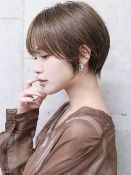 ルアン 上通り(ruen) 大人美人丸みショート　ruen 熊本　田口紗羅