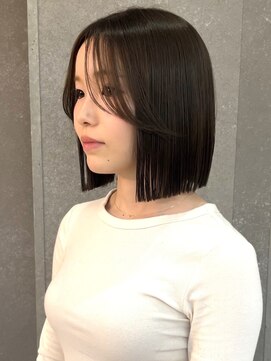 ロンド 表参道店(Lond) ボブ 切りっぱなしボブ