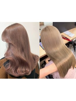 「透明感と立体感」を両方叶える、外国人風カラーは[giinii]で★話題のカラーで一歩先のトレンドstyleに♪