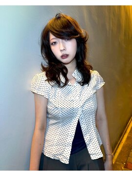 ヌル 原宿店(Null) レイヤーカット/姫レイヤー/セクションカラー/デザインカラー