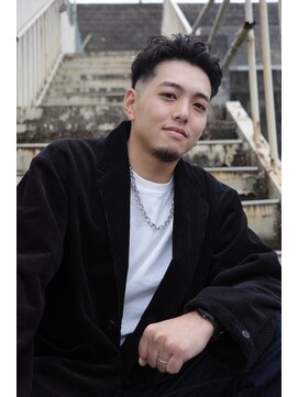 ピケ(pique) フェードカット×パーマ×メンズカット/20代/30代/40代/にも人気