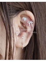 ライズ ネックス ザ サロン 渋谷(LIZE nex the salon) 【MOE】トレンド♪チタン粒耳ジュエリー