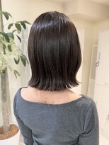 クラン 横浜(Clanc)&nbsp;20代/30代/切りっぱなしボブ/ グレージュカラー/ミディアム