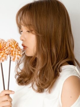 アッシュ 八王子みなみ野店(Ash) 大人可愛いセミロング