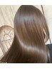 【New】プリンセストリートメント髪質改善 + カット + 根元カラー￥28,000