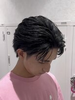 メンズヘアフェイス(Men's hair FACE。)&nbsp;刈り上げフェザーパーマ/センターパート
