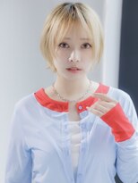 マカロン 南福島店(macaron)&nbsp;着物ヘア/ダークアッシュ/ミディアムレイヤーカット/福島131