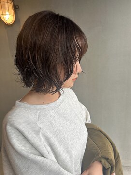 ニナ 梅田(nina) ゆるふわボブ